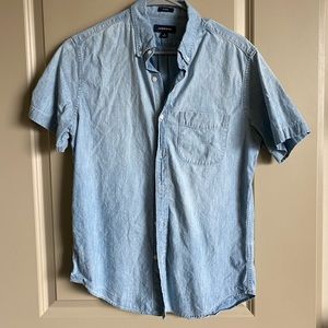 J Crew Jeans Short Sleeve Button Down
